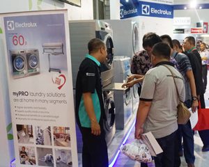 Expo Laundry 2018 - Electrolux MyPRO Banyak Diburu