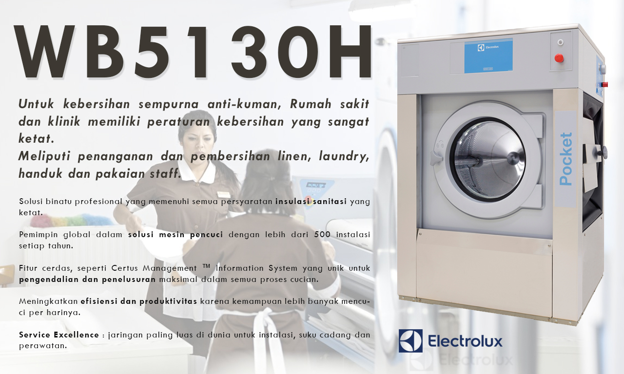 Mesin laundry electrolux